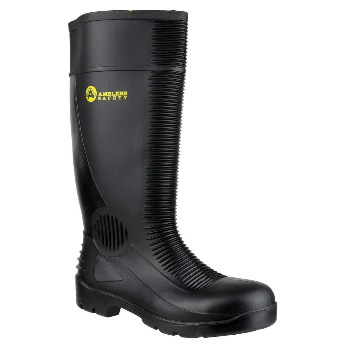Amblers Safety FS100 Construction Safety Wellington — Black