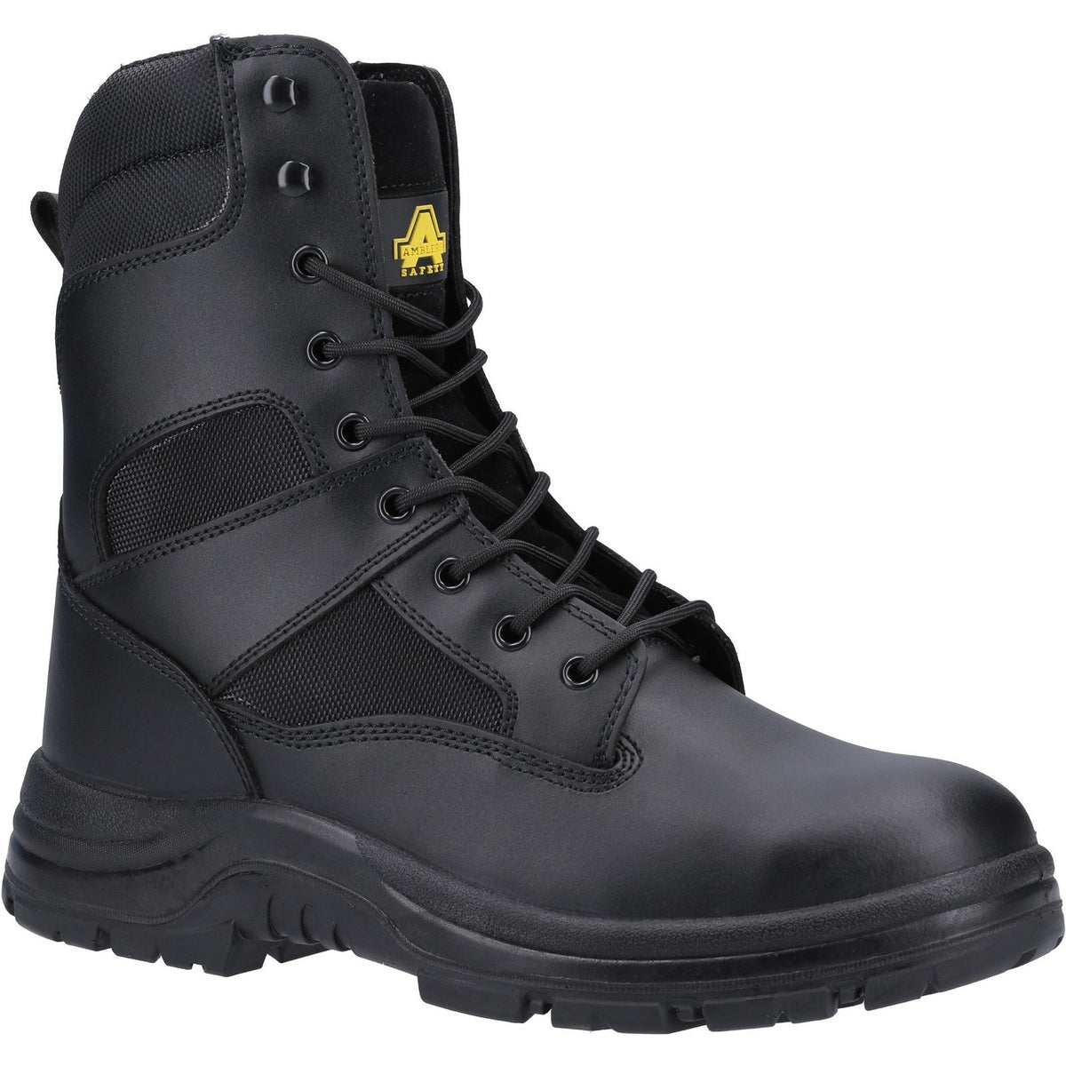 Amblers Safety FS008 Hi leg Safety Boot — Black