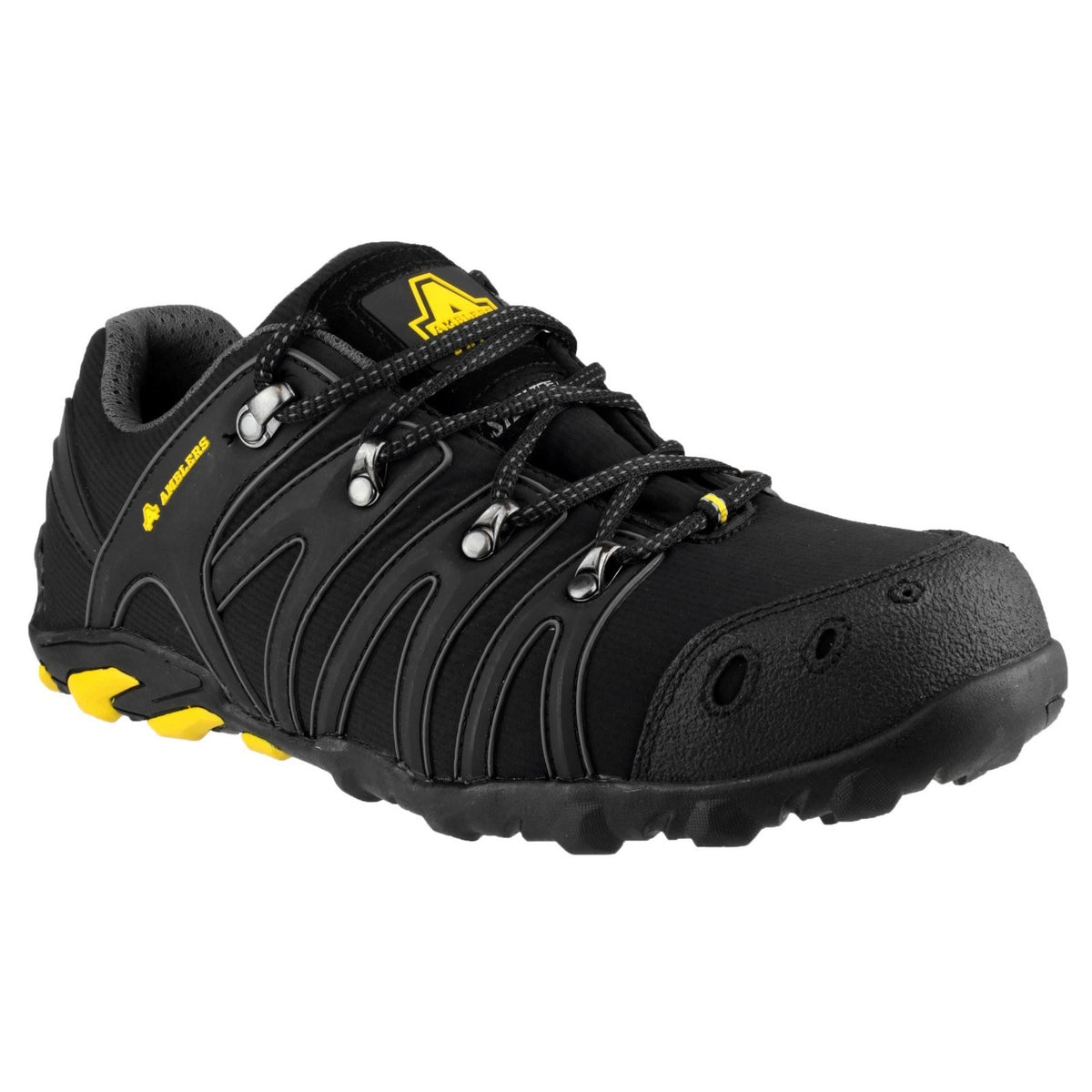 Amblers Safety FS23 Soft Shell Safety Trainer — Black