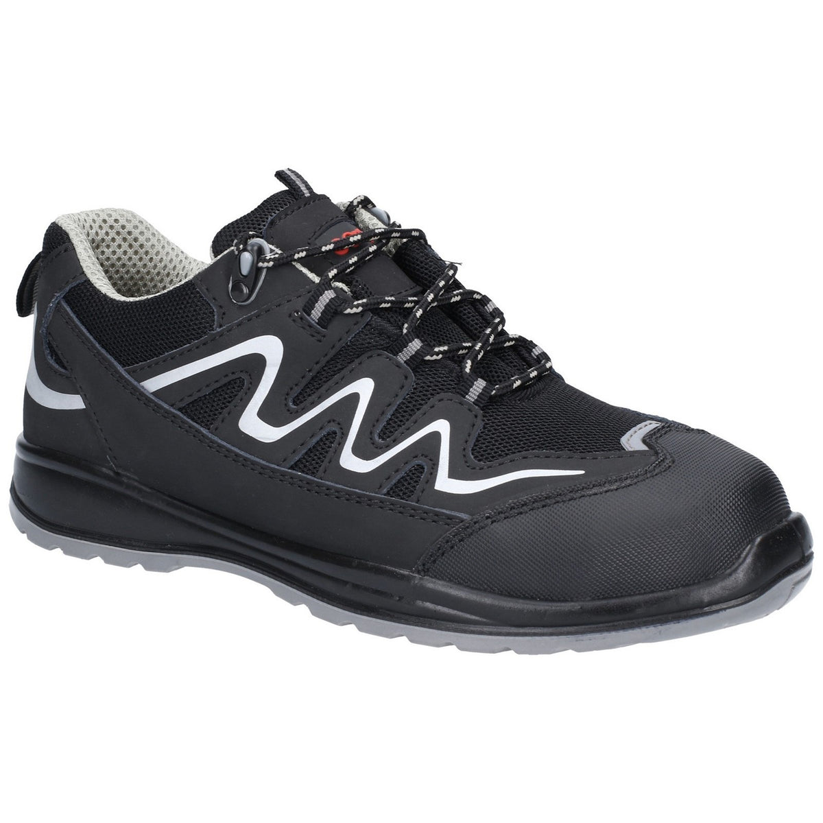 Centek FS313 Extra Light Water Resistant Safety Trainer — Black