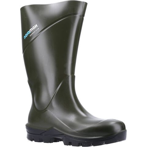 Nora Noramax Pro S5 Full Safety Polyurethane Boot — Green/Black