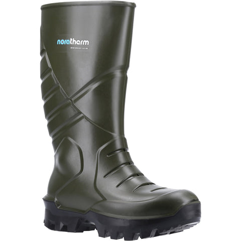 Nora Noratherm S5 Full Safety Polyurethane Thermo Boot — Green/Black