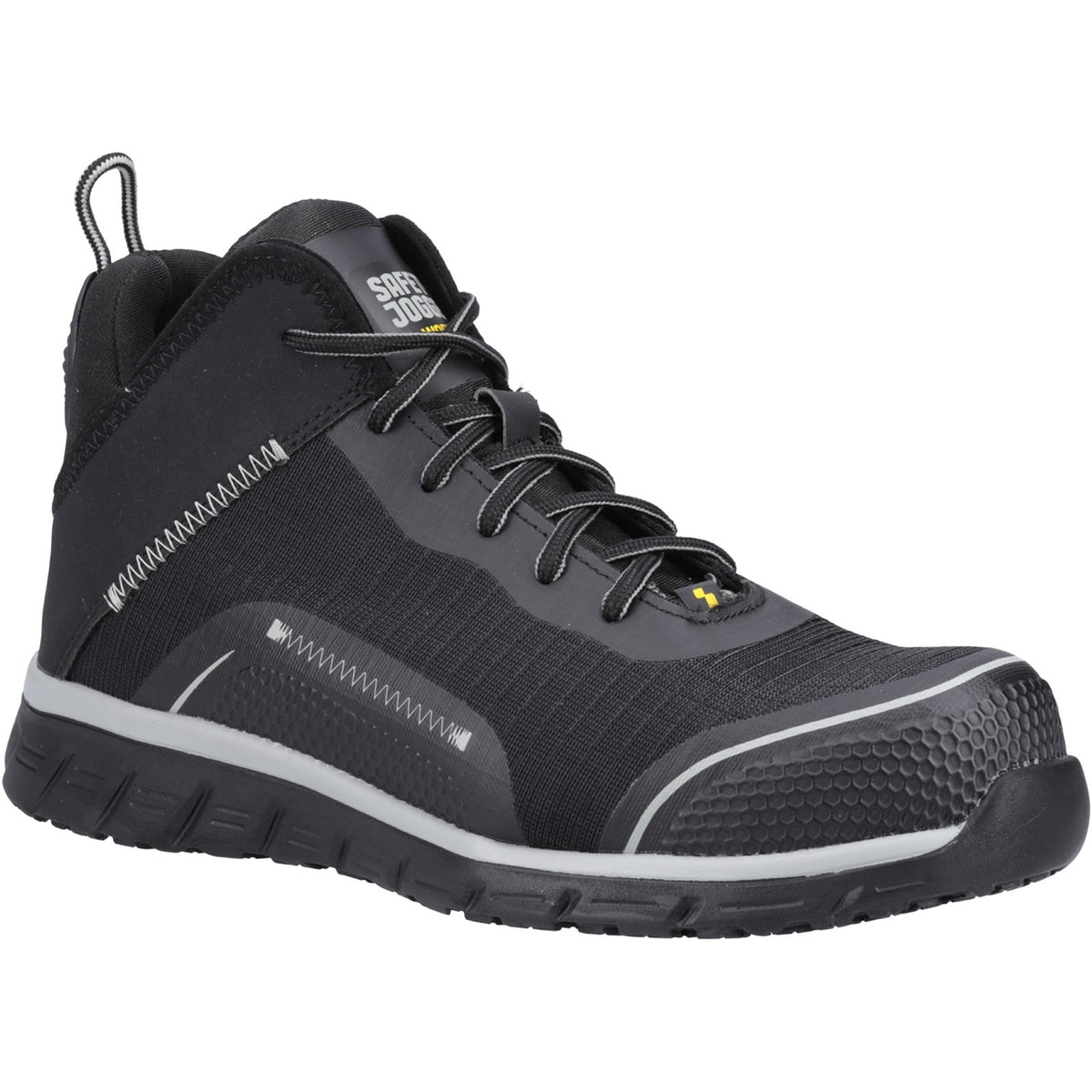 Safety Jogger LIGERO2 S1P MID Safety Boot — Black