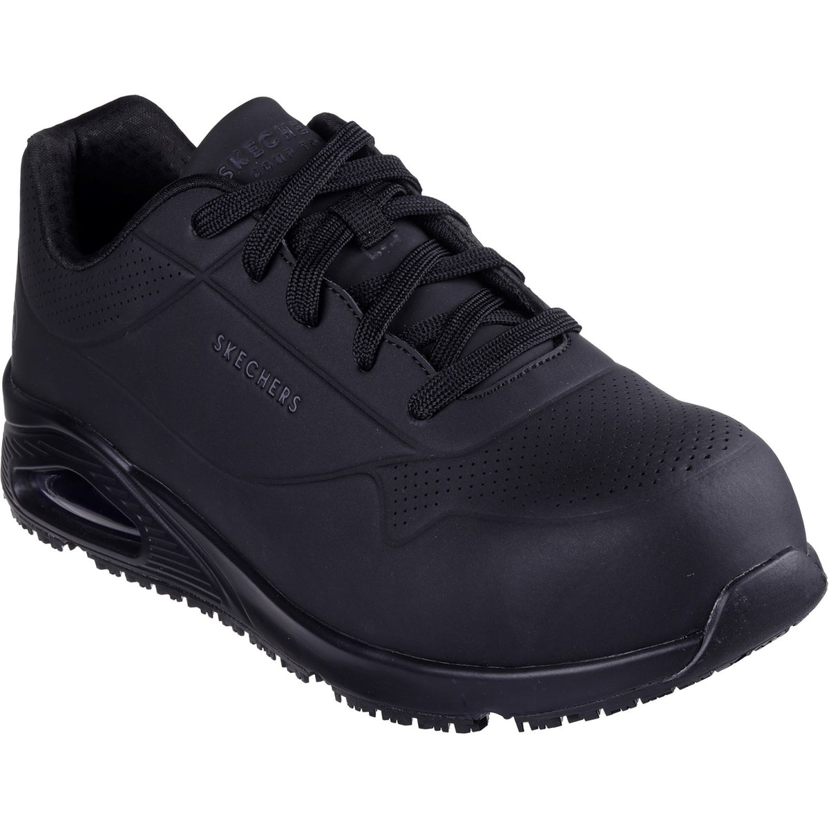 Skechers Workwear Uno SR - Doltin Safety Trainer — Black