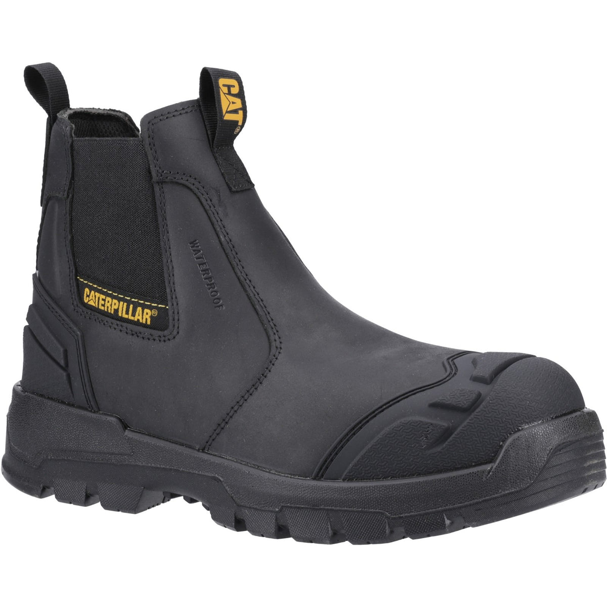 Caterpillar STRIVER XL Safety Boot — Brown/Yellow