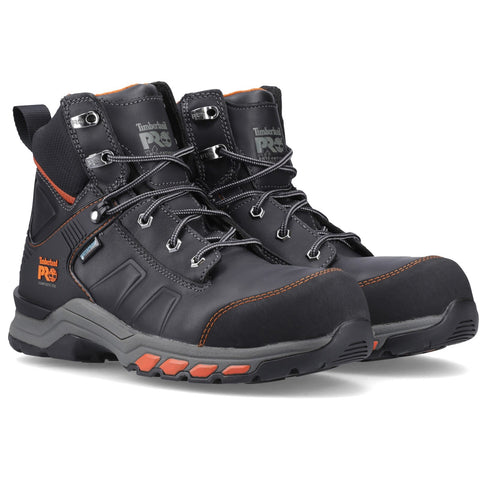 Timberland Pro Hypercharge Composite Safety Toe Work Boot โ Black/Orange