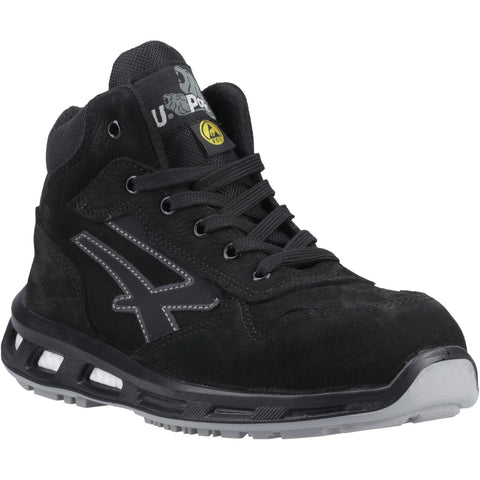 U-Power Lift Safety Shoe — Dark Grey