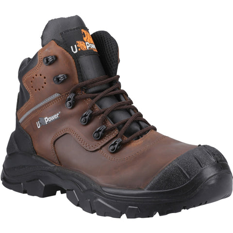 U-Power Greenland Safety Boot — Dark Brown