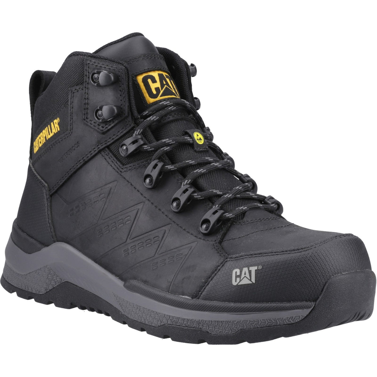 Caterpillar Inductor Mid Boot — Black