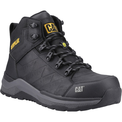 Caterpillar Inductor Mid Boot — Black