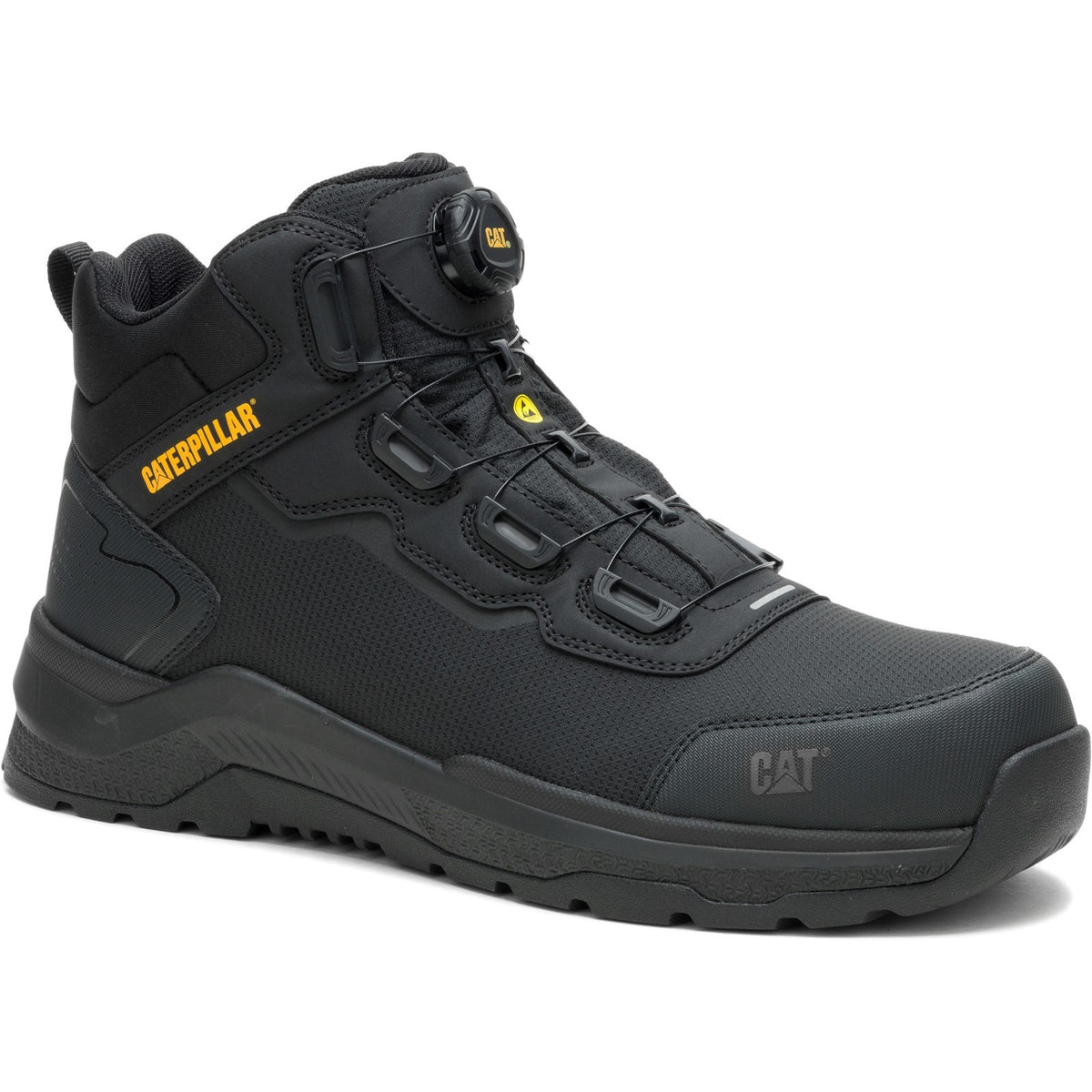 Caterpillar Inductor Tech Mid Boot — Black
