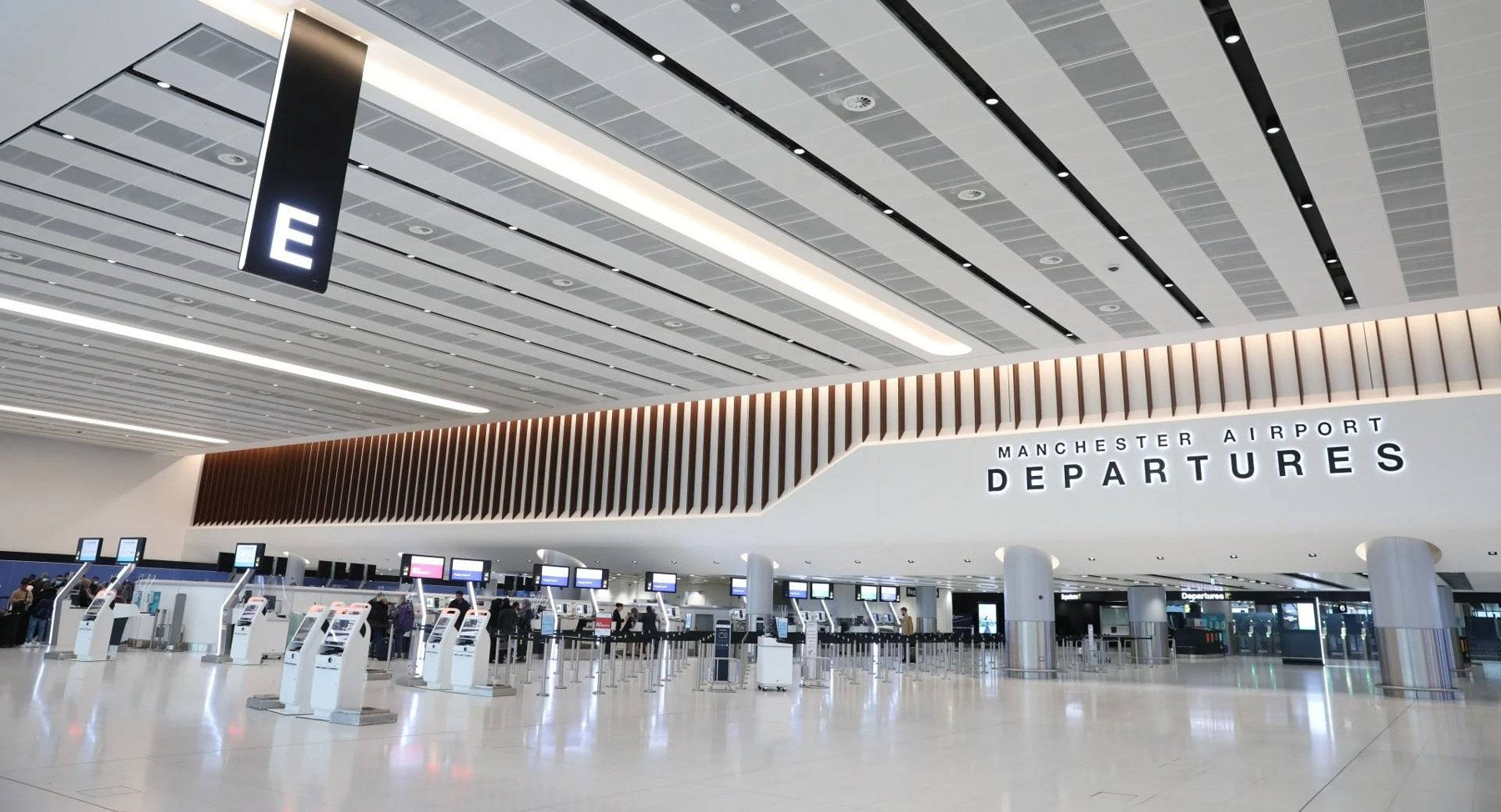 Manchester Airport departures terminal