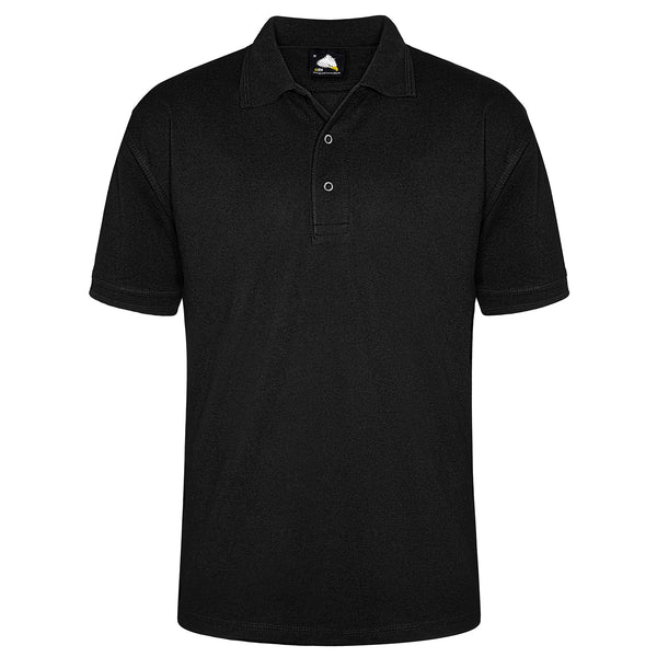 ORN 1158 Warbler Stud Poloshirt – Black