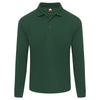 ORN 1170 Weaver - Long Sleeve Polo Shirt — Bottle Green