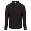 ORN 1170 Weaver - Long Sleeve Polo Shirt — Black