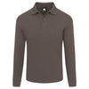 ORN 1170 Weaver - Long Sleeve Polo Shirt — Graphite