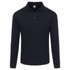 ORN 1170 Weaver - Long Sleeve Polo Shirt — Navy Blue