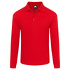 ORN 1170 Weaver - Long Sleeve Polo Shirt — Red