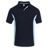 ORN 1180 Silverswift - Polo Shirt — Navy Blue / Sky Blue