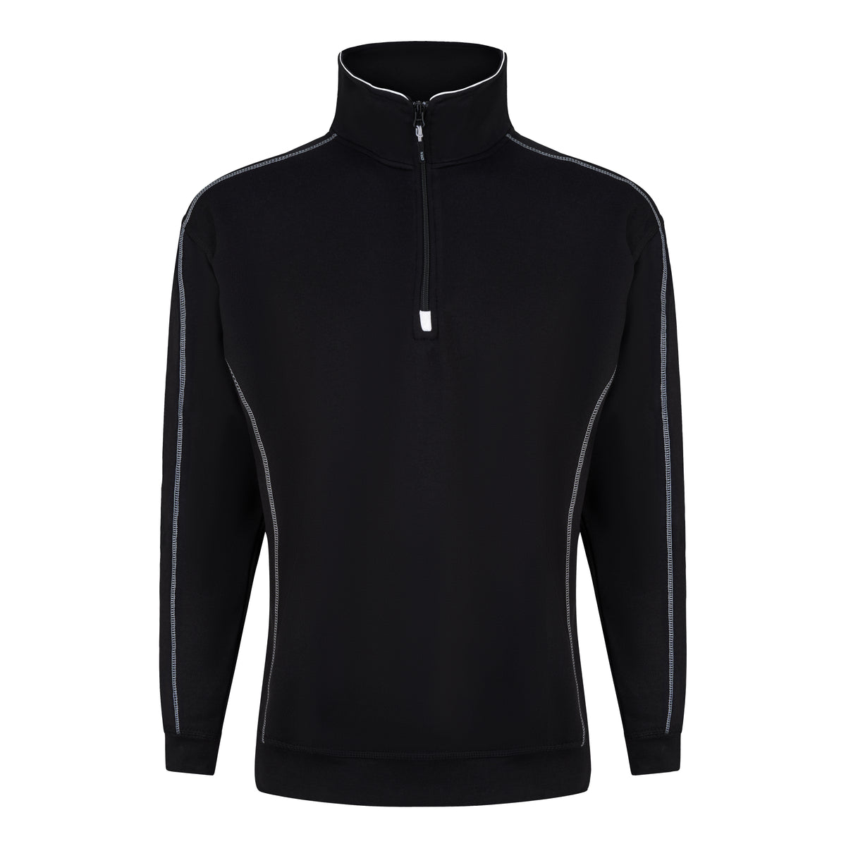 ORN 1240 Crane Quarter Zip Sweatshirt – Black