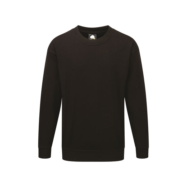 ORN 1255 Seagull 100% Cotton Sweatshirt – Black