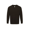 ORN 1260 Buzzard - V-Neck Sweatshirt — Black