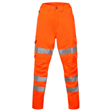 Leo CL01 Pennymoor - HiVis Ladies Polycotton Rail Spec Cargo Trousers