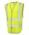 LEO W04 Arlington - Hi-Vis Ecovis Mesh Waistcoat — Yellow