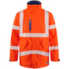LEO A20 Marisco - Hi-Vis LTEC 20K High Performance Waterproof Anorak — Orange