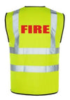 Hi-Vis FIRE Vest — Yellow