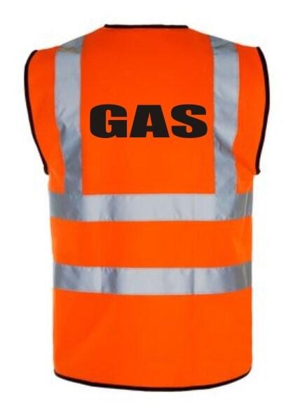 Hi-Vis GAS Vest — Orange