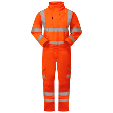 LEO CV01 Molland - Hi-Vis EcoViz Poly/Cotton Coverall