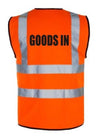 Hi-Vis GOODS IN Vest — Orange