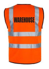 Hi-Vis WAREHOUSE Vest — Orange