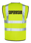 Hi-Vis Supervisor Vest — Yellow
