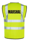 Hi-Vis Marshal Vest — Yellow
