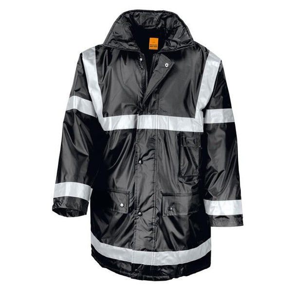 Result R23X - Work-Guard Management Coat — Black