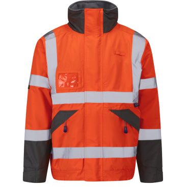 LEO J02 Bickington - Hi-Vis Ecoviz 4K Superior Bomber Jacket
