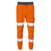 LEO JT01 Hawkridge - Hi-Vis Ecoviz High Performance 4X Stretch Trousers — Orange