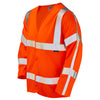LEO S11 Parkham - Hi-Vis Ecoviz LFS Sleeved Waistcoat — Orange