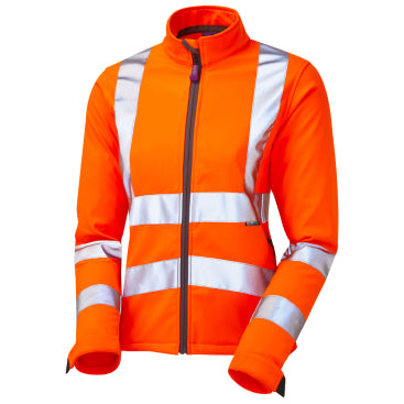 LEO SJL01 Honeywell - Hi-Vis Ecoviz Womens Softshell Jacket