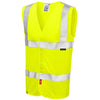 LEO W08 Milford - Hi-Vis Ecoviz LFS Waistcoat — Yellow