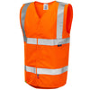 LEO W19 Clifton - Hi-Vis Ecoviz LFS/AS Waistcoat — Orange