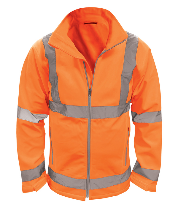 Orbit HVSS2LR - Hi-Vis Softshell Rail Spec Jacket