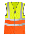 Orbit HVW03TT - Hi-Vis Two Tone Waistcoat — Yellow/Orange