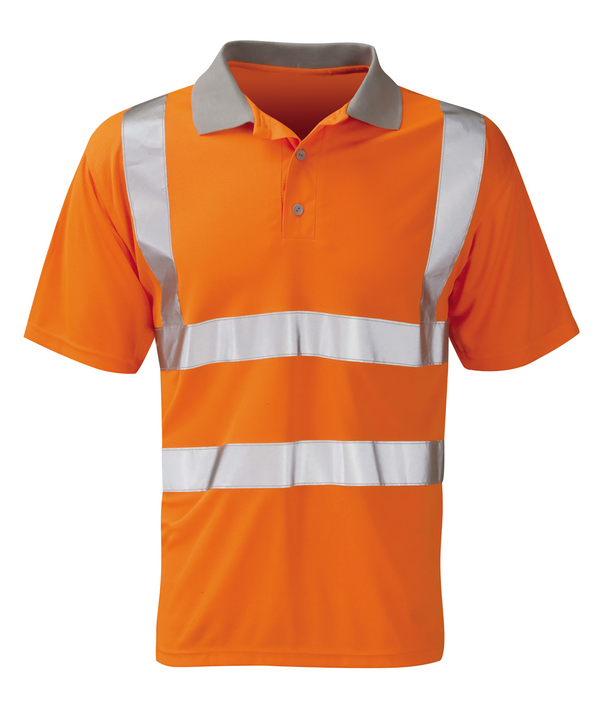 Orbit HVPS - Hi-Vis Polo Shirt — Orange