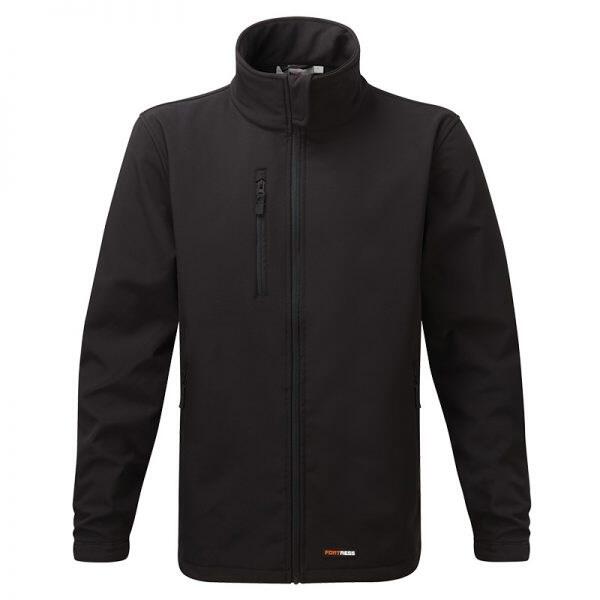 Castle 204 Selkirk - Softshell Jacket — Black