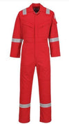 Portwest FR50 - Flame Resistant Anti-Static Coverall — Red