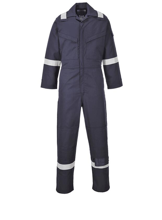 Portwest FF50 - Bizflame FR Coverall — Navy Blue
