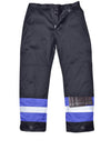 Portwest FR56 - Bizflame FR Contrast Trousers — Navy Blue / Royal Blue